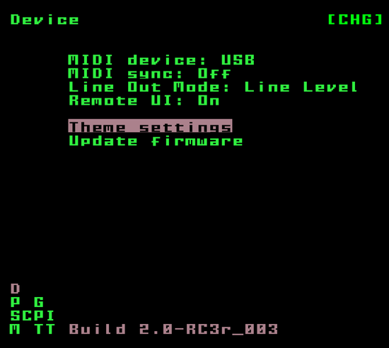 screen capture of device screen
